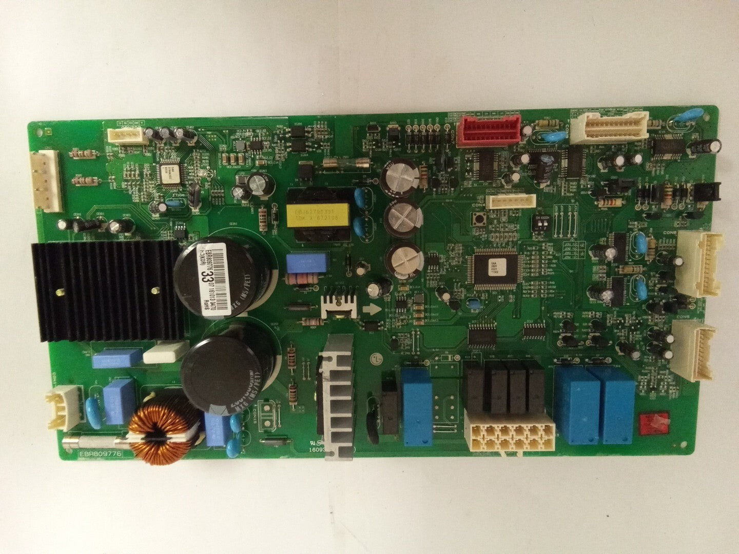 LG EBR80977633 Refrigerator Control Board AK-751