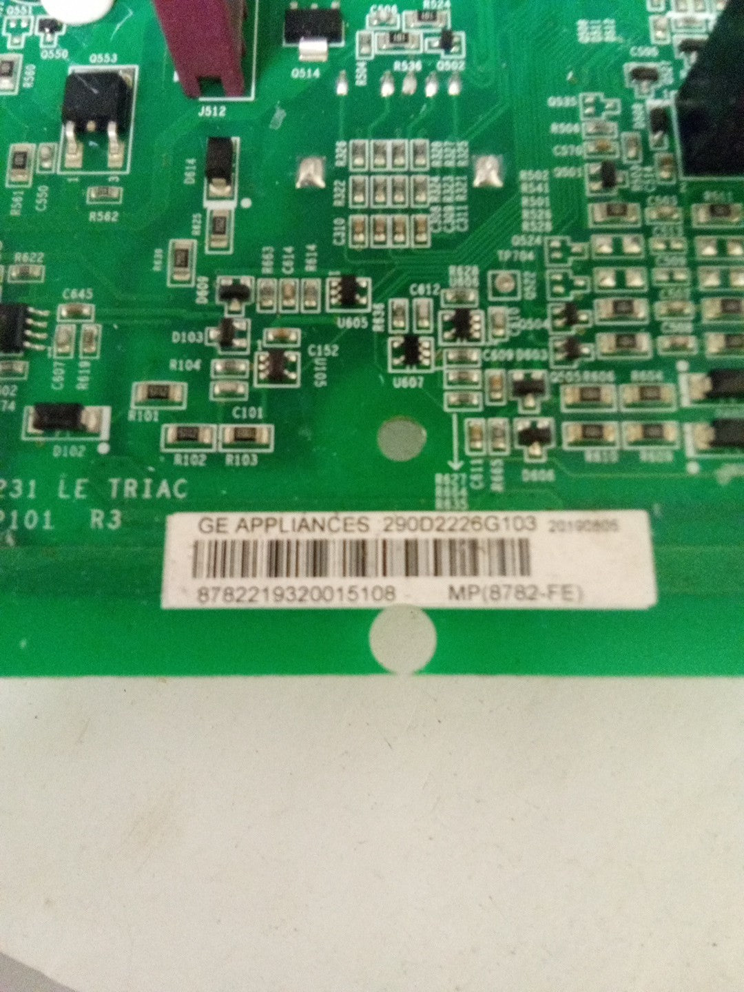GE Washer Control Board | 290D2226G103 AMK-337