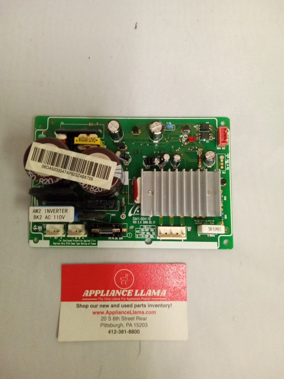 Samsung Refrigerator Control DA41-00411D AK-626