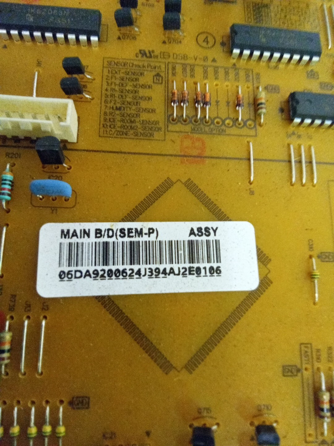 DA92-00624J Samsung Refrigerator Control Board AMK-68