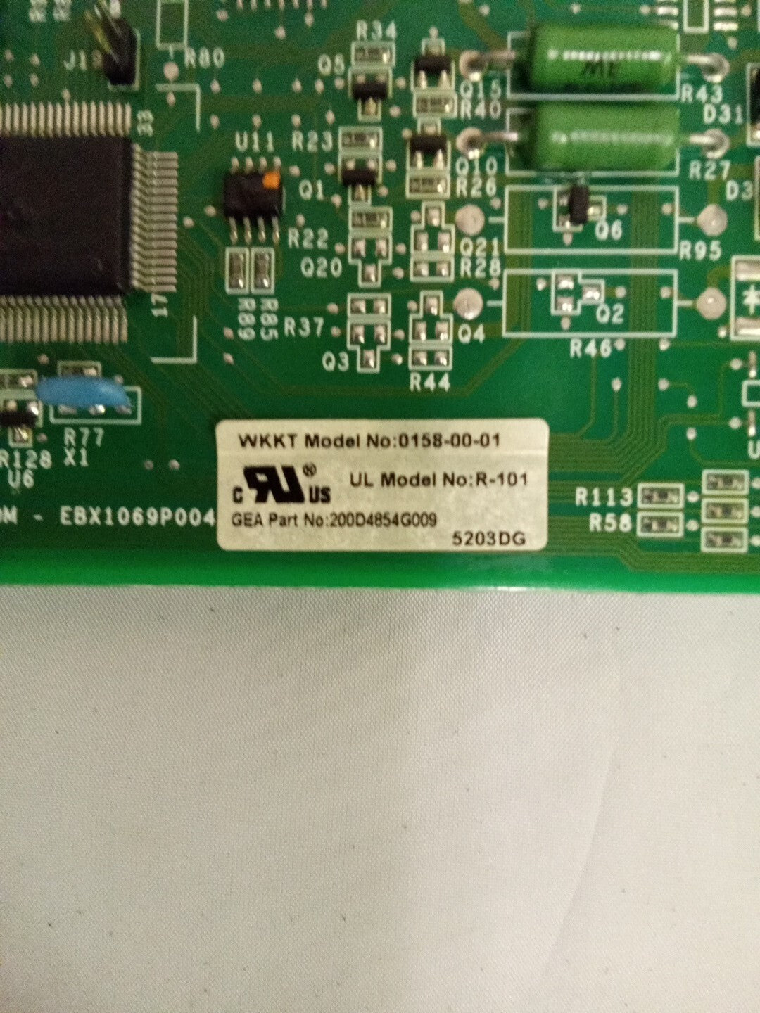 GE Refrigerator Main Control Board 200D4854G009 AK-628