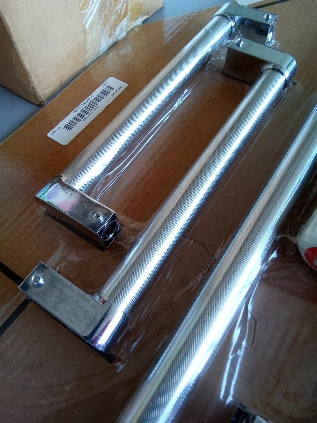 Whirlpool Stainless Fridge Door Handle Kit W11339905 W/filter New FR27