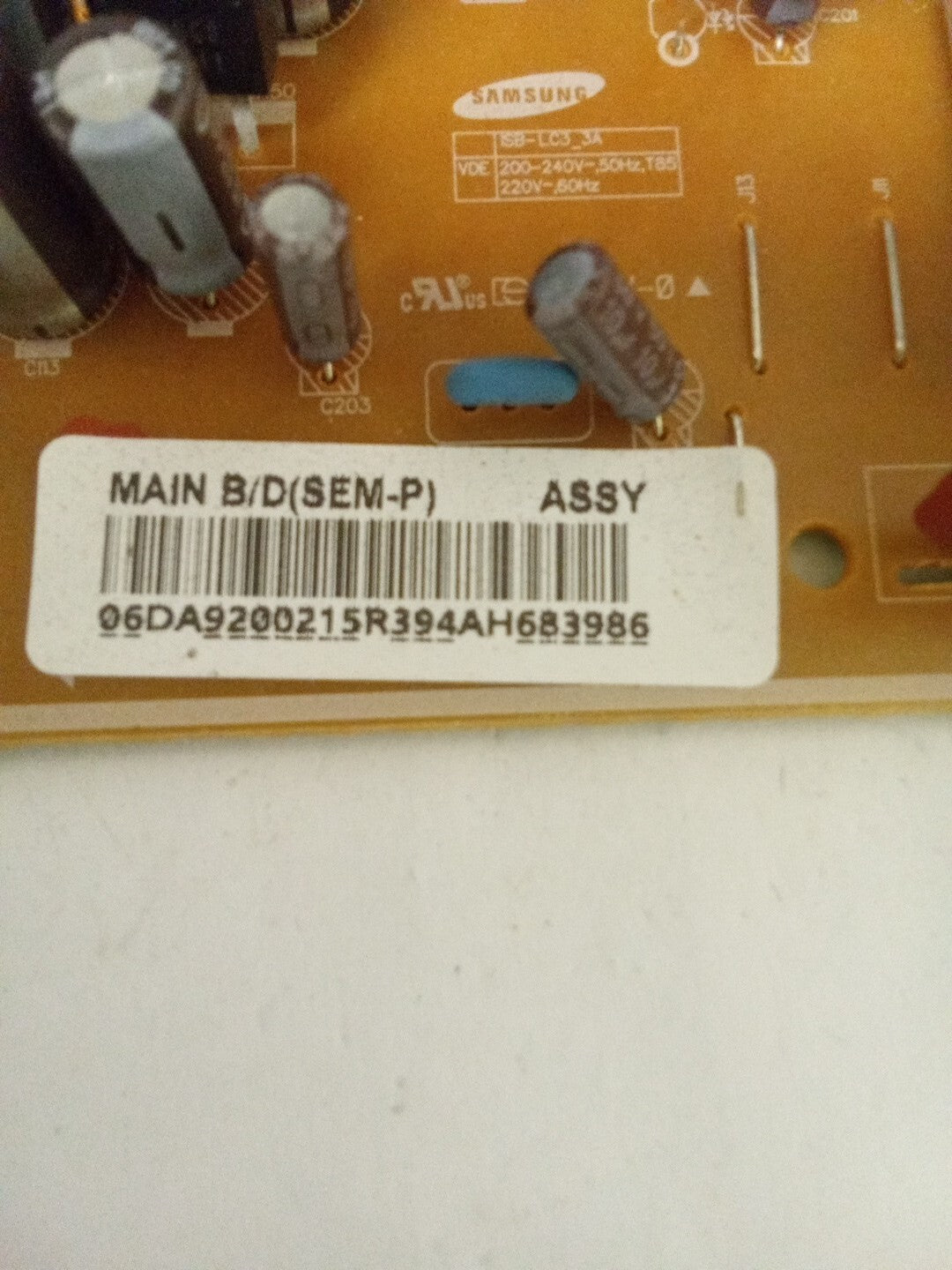 Samsung Fridge Inverter Board DA92-00215R AMK-112