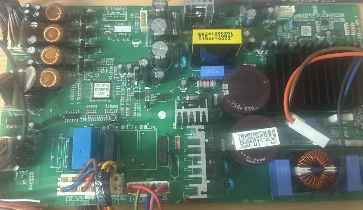 LG Refrigerator Control Board - Part Number EBR87463707 JB98