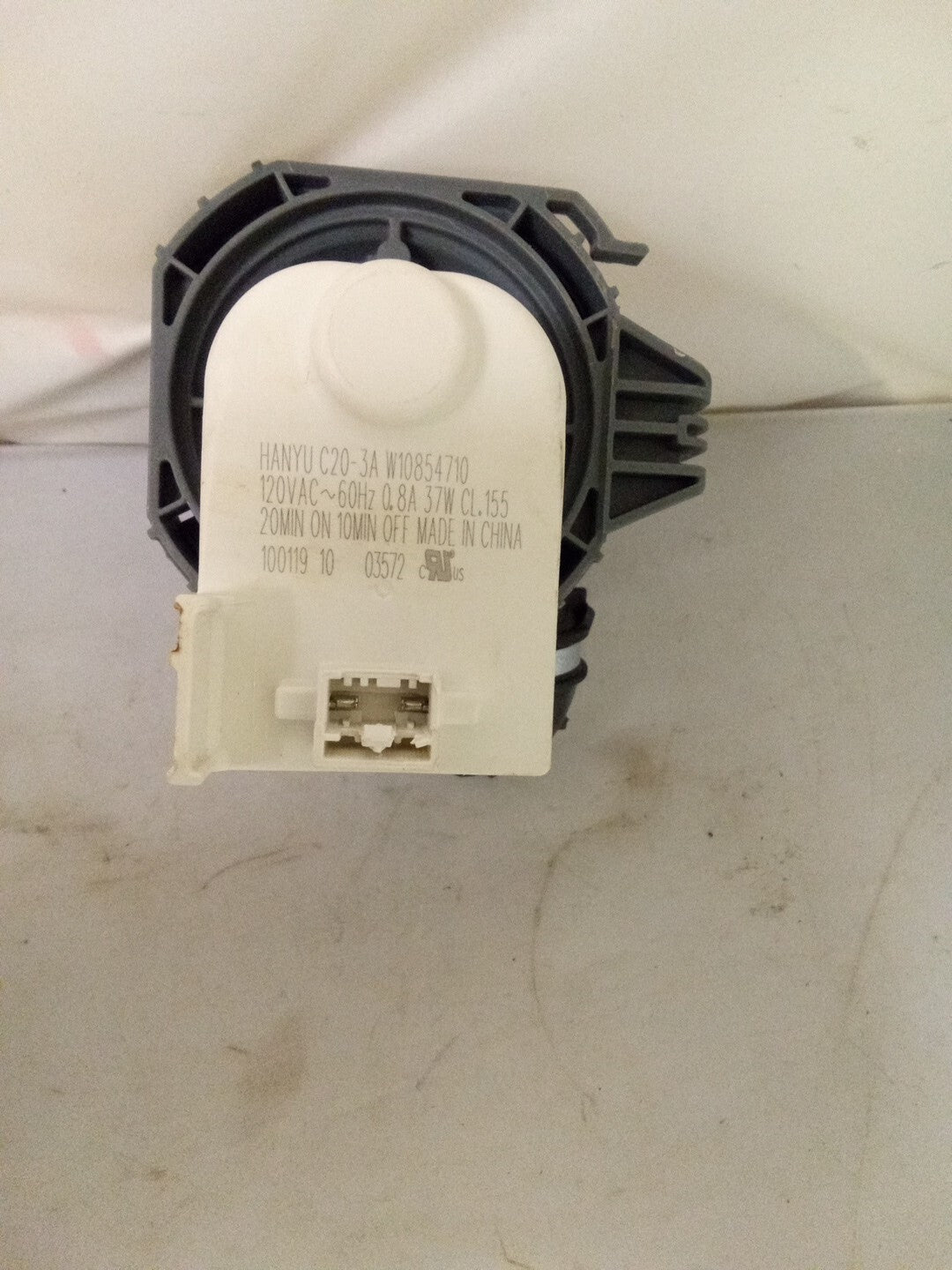 Whirlpool Dishwasher Pump Assembly W10854710 AK-574