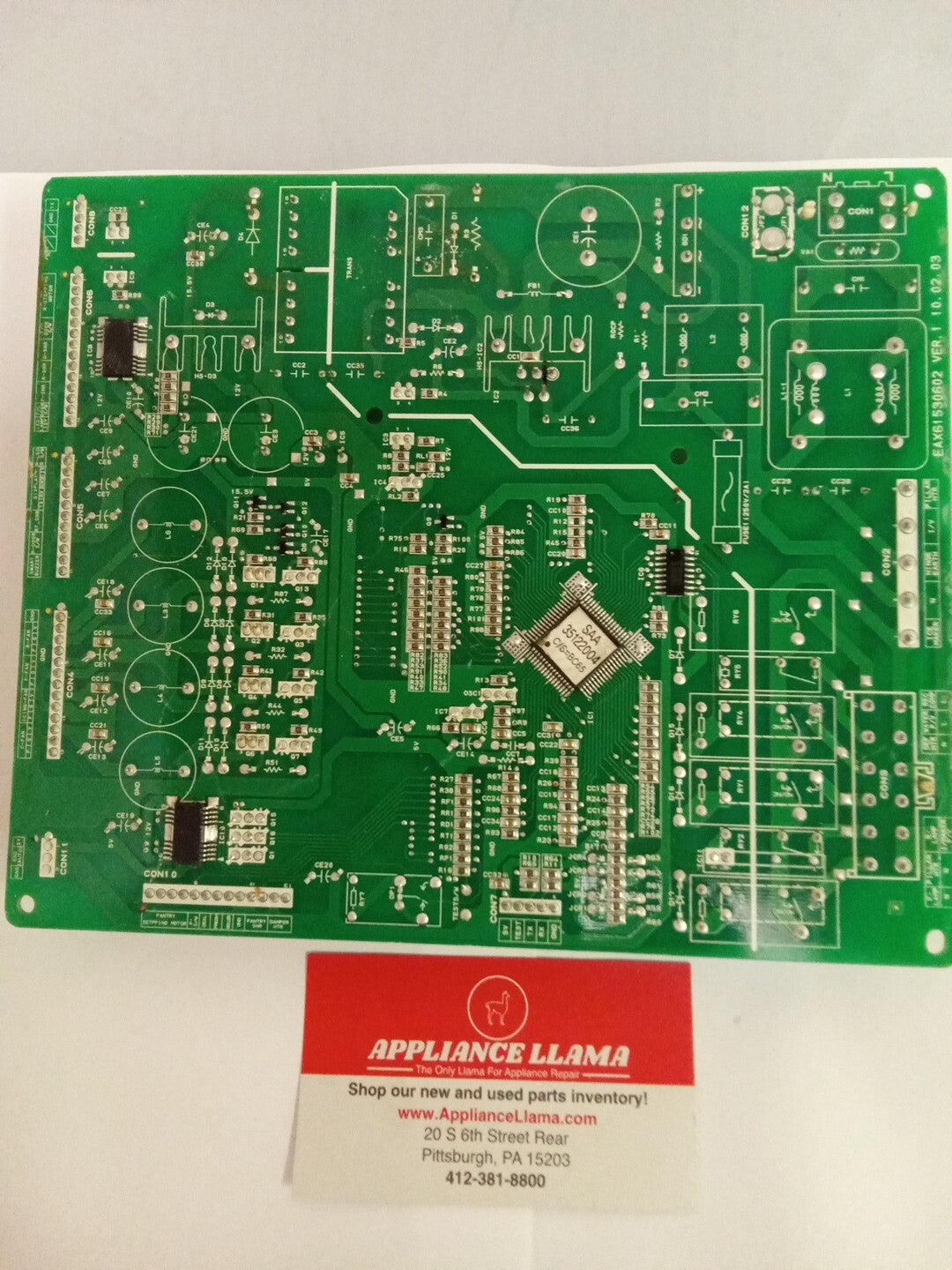 LG Refrigerator Control Board EBR65002710 AK-774
