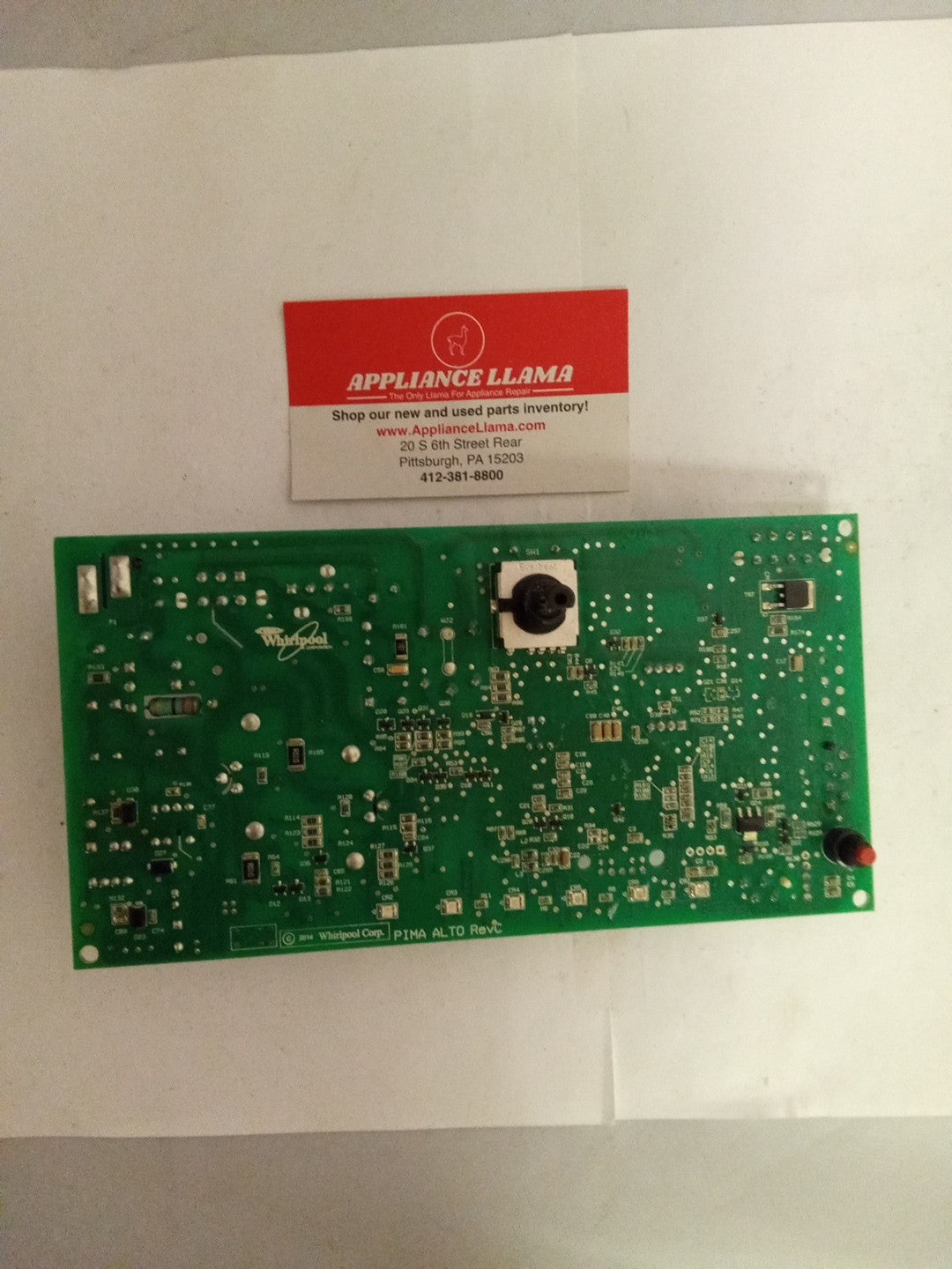 Whirlpool Washer Control W10705289 Rev F AMK-358