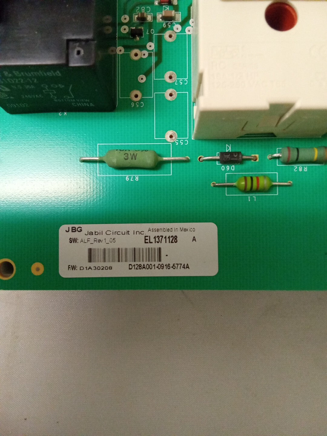 Frigidaire 137070850 Dryer Control Board AK-334