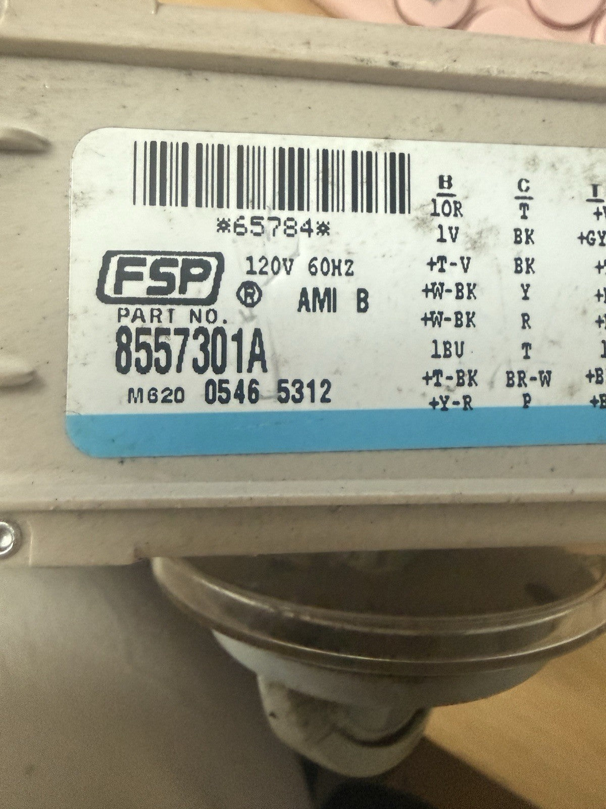 Whirlpool Washer Timer 8577301A USED JB143