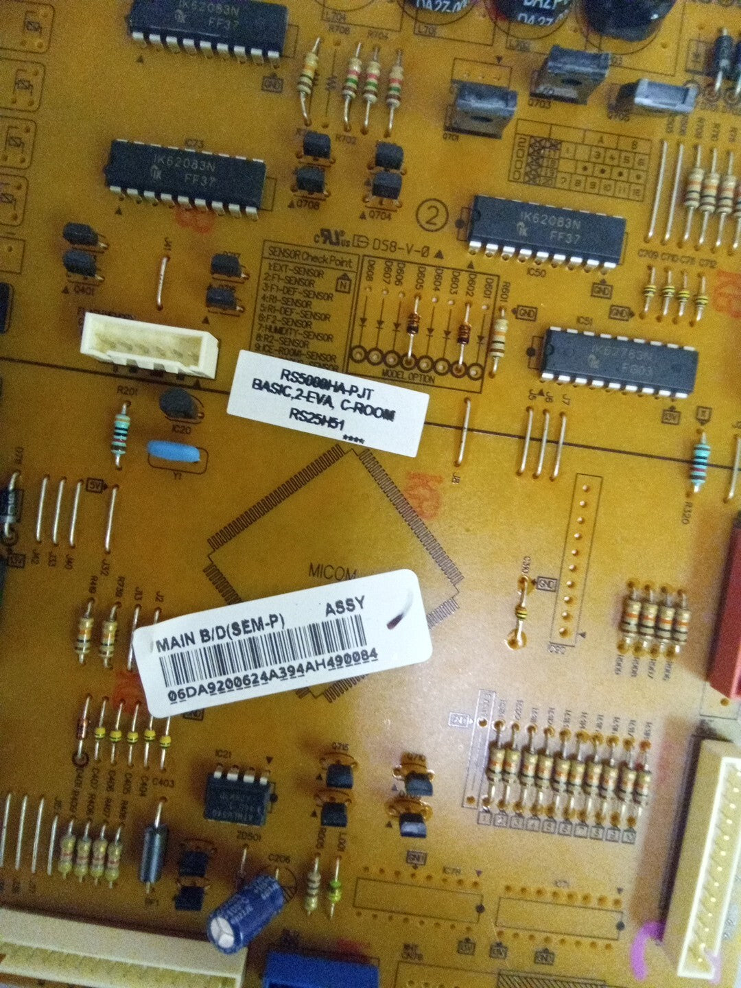 Samsung Fridge Control DA92-00624A AK-649