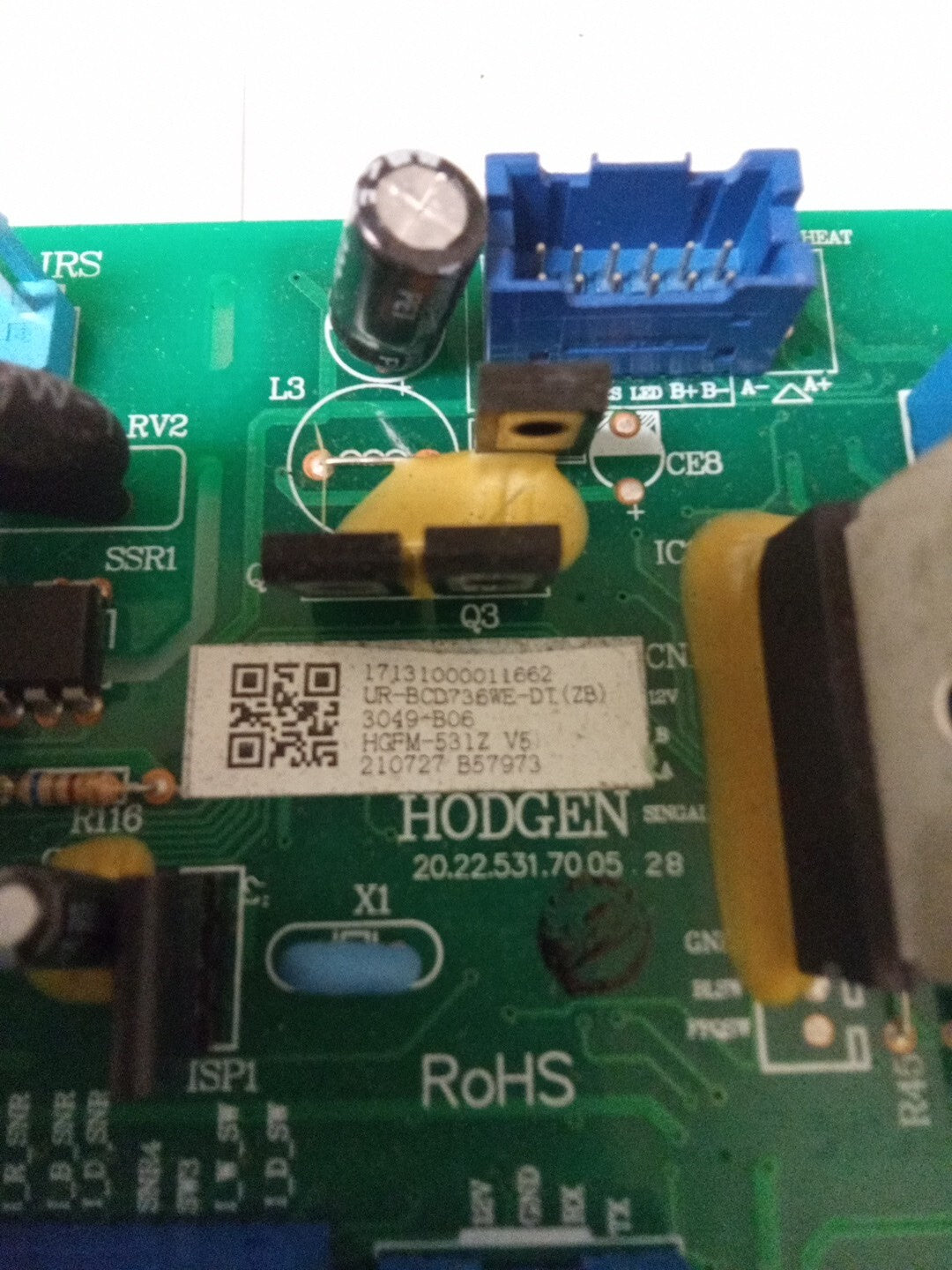 Insignia Refrigerator 17131000011662 Power Board AK-929