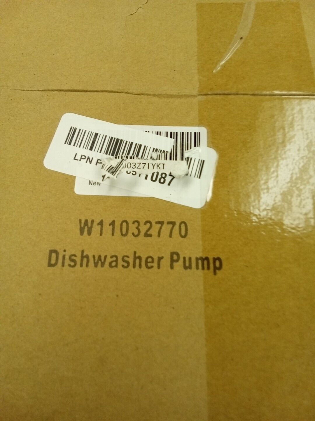 Whirlpool W11032770 W10510667 Dishwasher Pump Motor Sea292