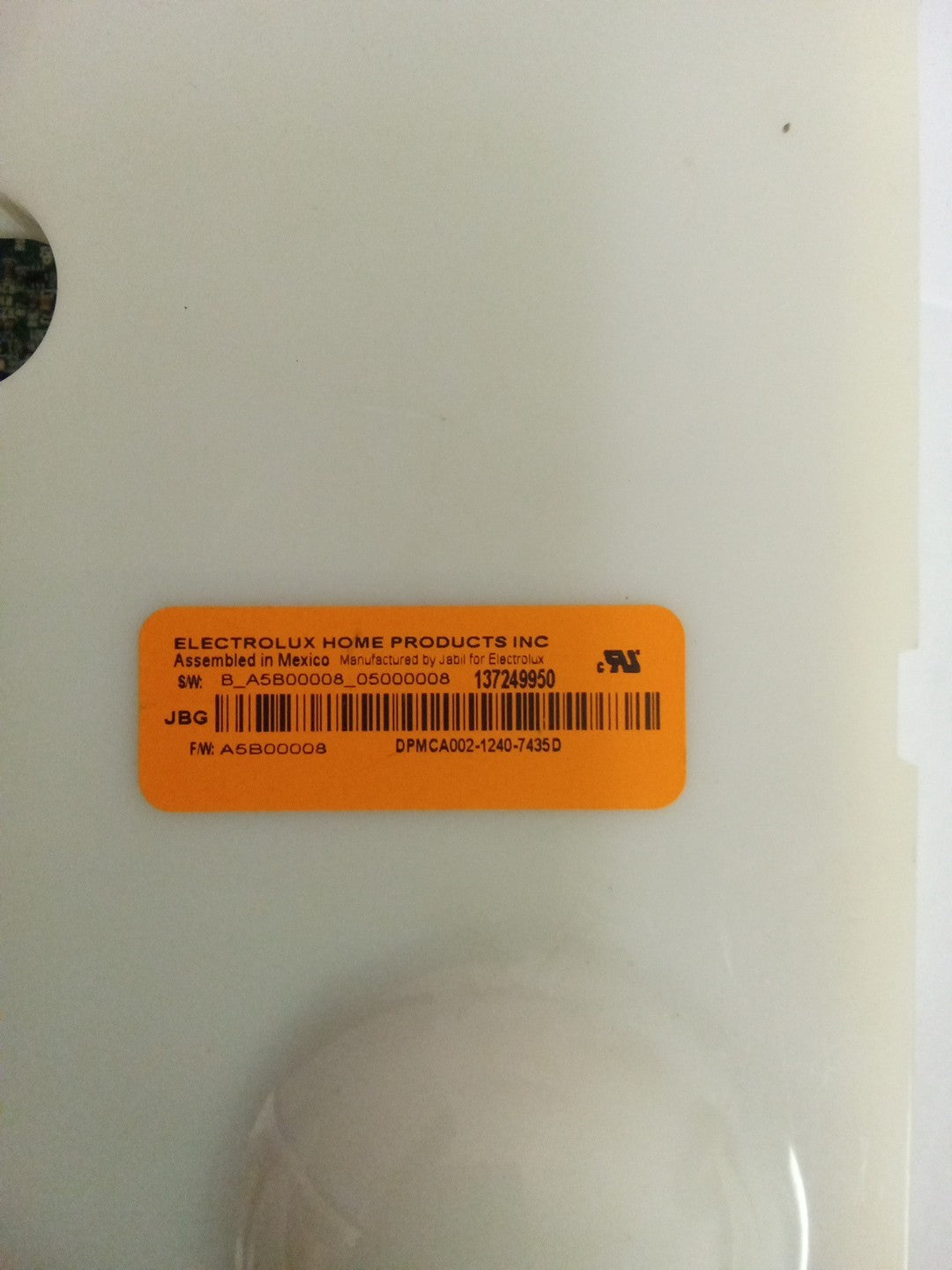 Frigidaire Dryer Control Board 137249950 AMK-686