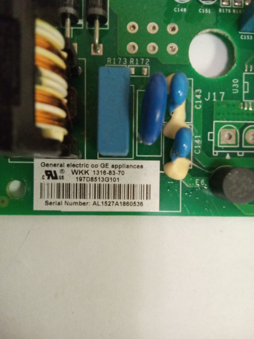 GE Fridge Control Board 197D8513G101 AK-946