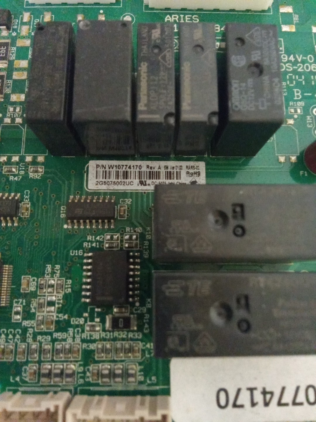 Whirlpool Refrigerator Control W10774170 AMK-232