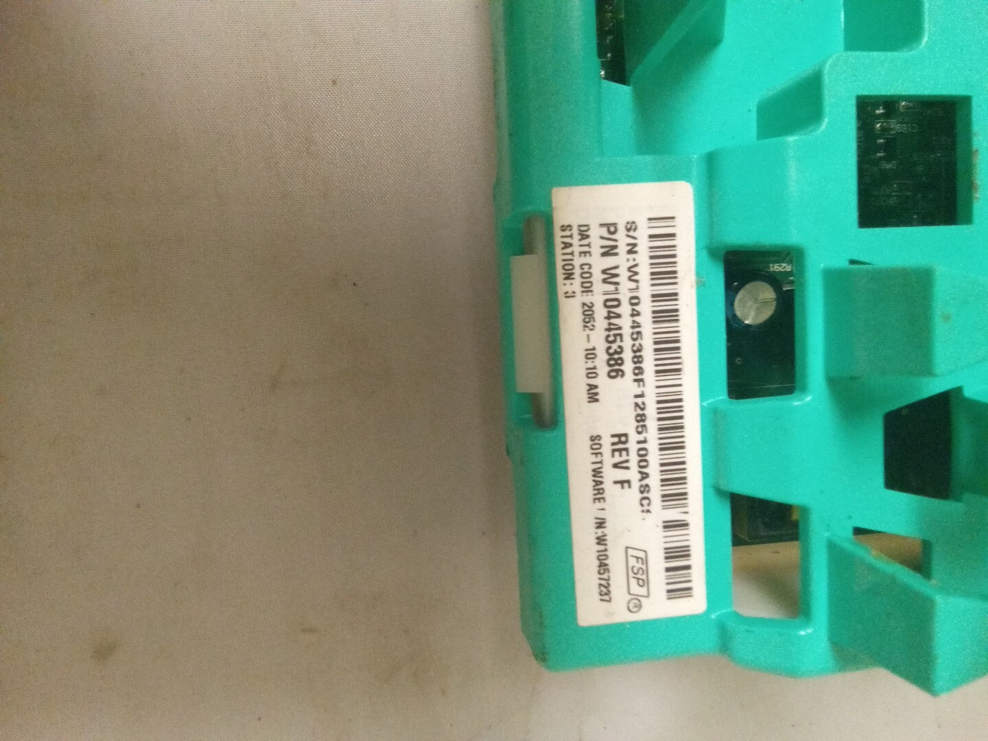 Whirlpool Washer Control Board W10445386 AK-539