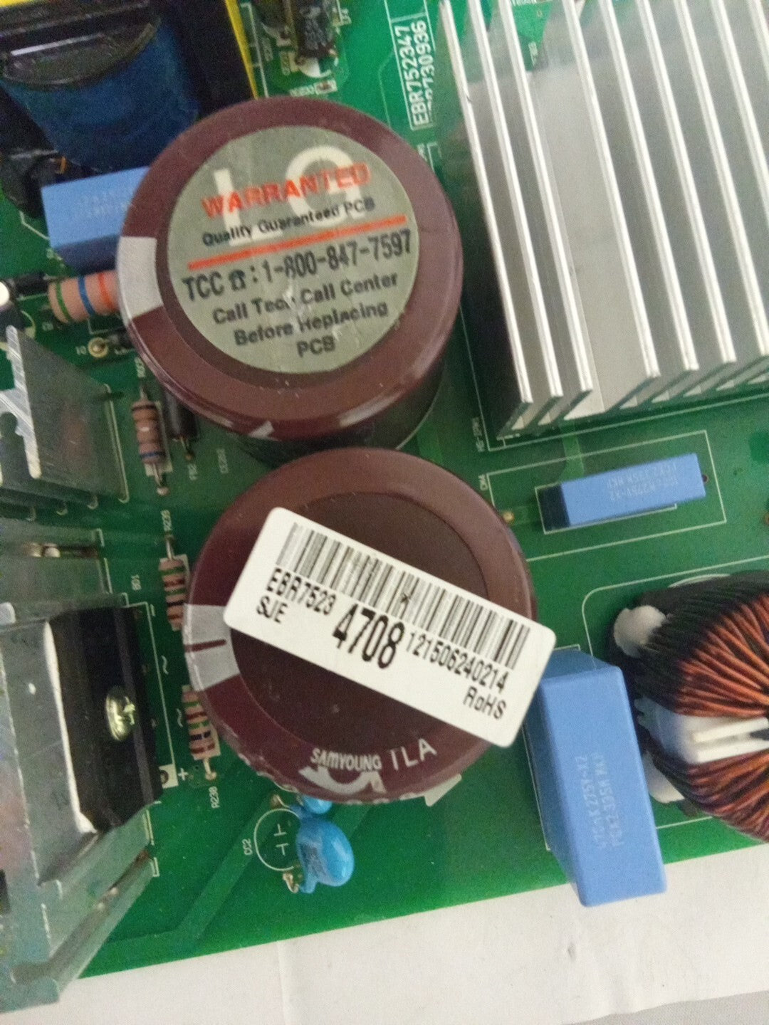 LG Fridge Control Board EBR75234708 AMK-155