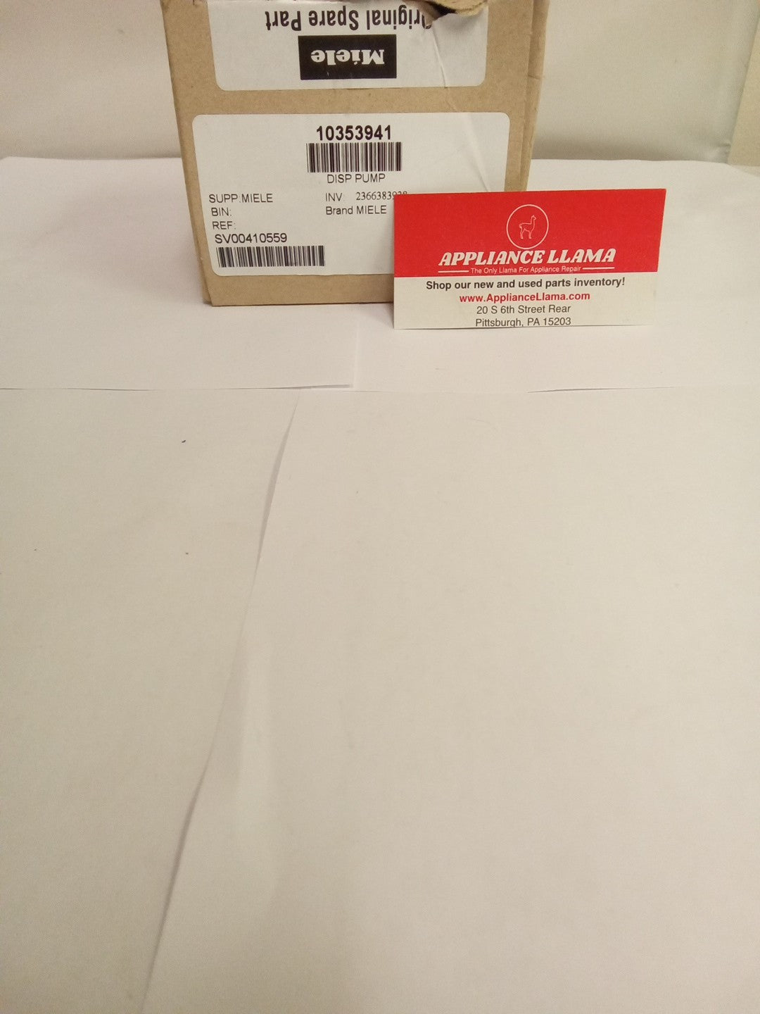 MIELE 10353941 Dispensing Pump AMK-680