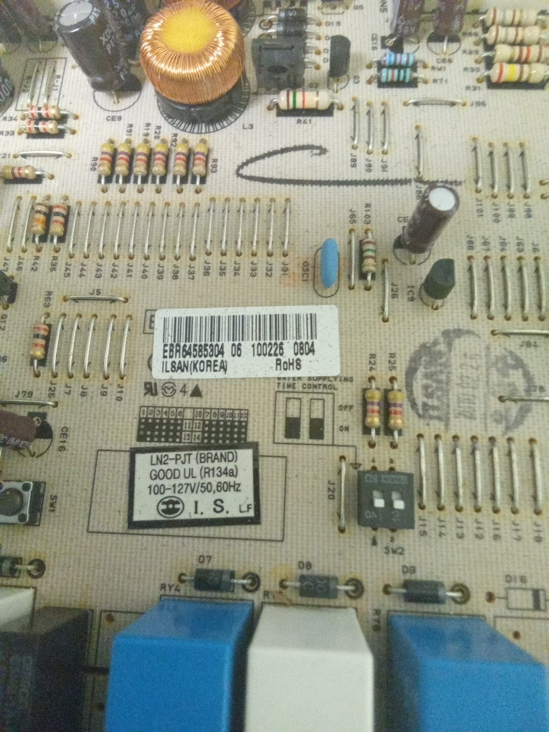 LG Refrigerator Control Board EBR64585306 AMK-104