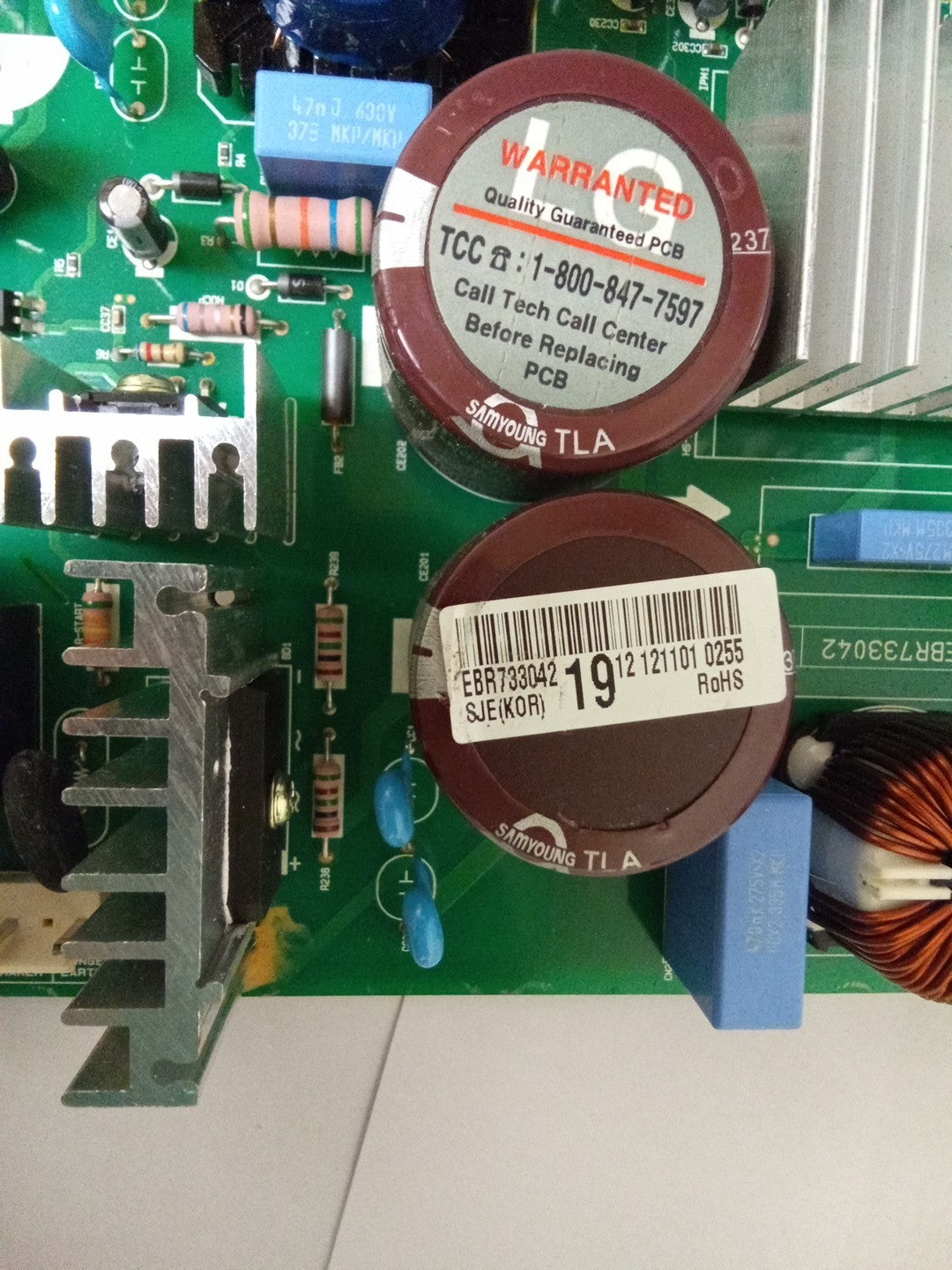 EBR73304219 LG Refrigerator Control Board AMK-674