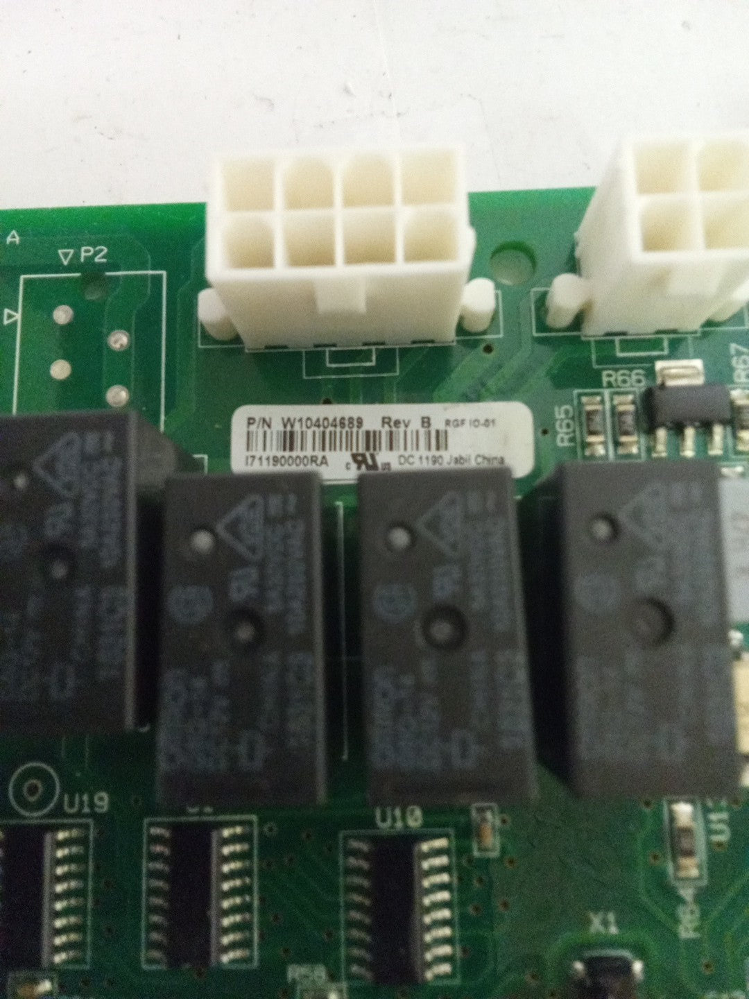 Whirlpool Refrigerator Control W10404689 AMK-374
