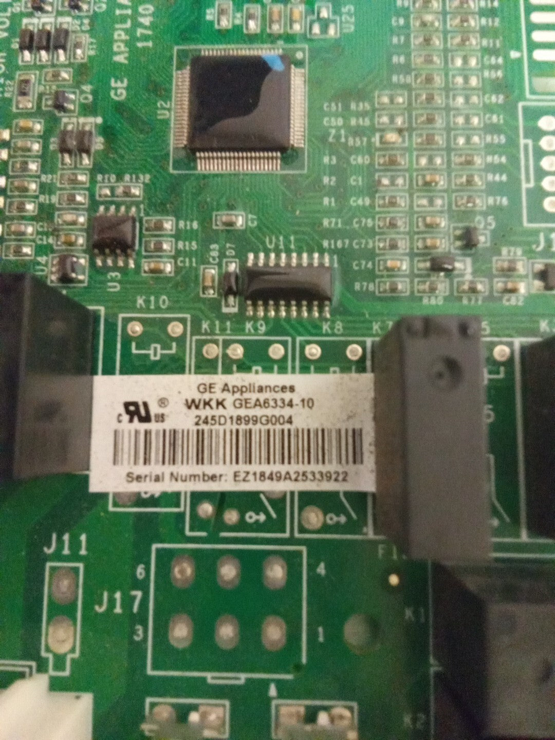 GE Fridge Control Board 245D1899G004 AMK-198