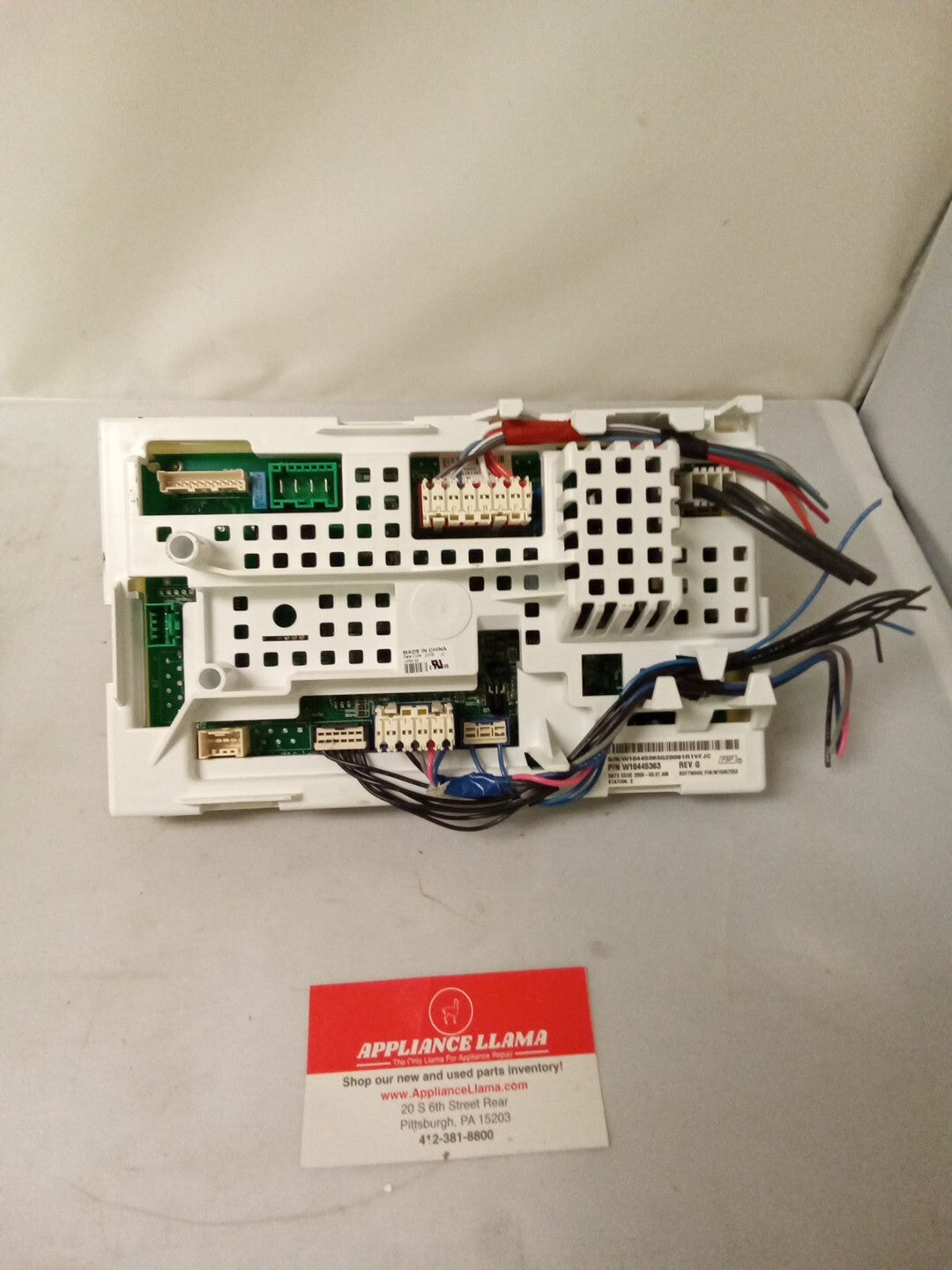 Whirlpool Washer Control Board W10445363 AK-515