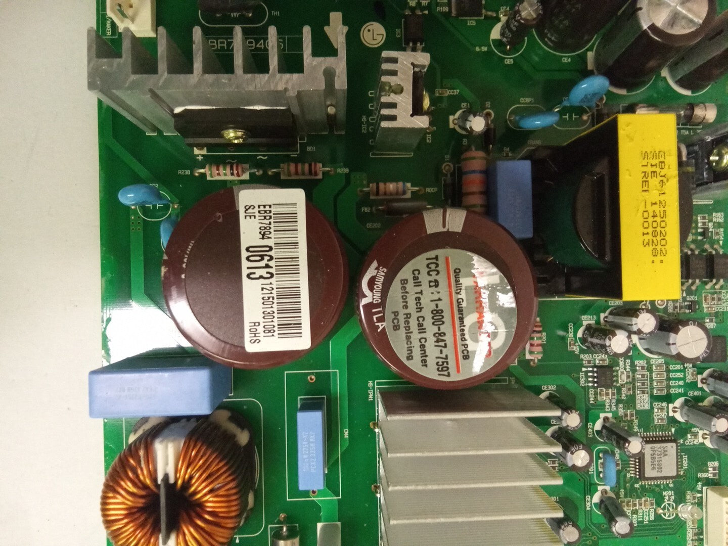 LG Fridge Control Board EBR78940613 AK-855