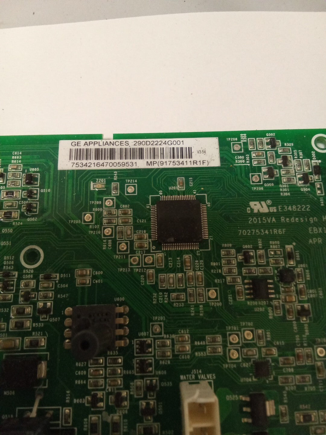 Genuine GE Washer Control Board 290D2224G001 AK-790