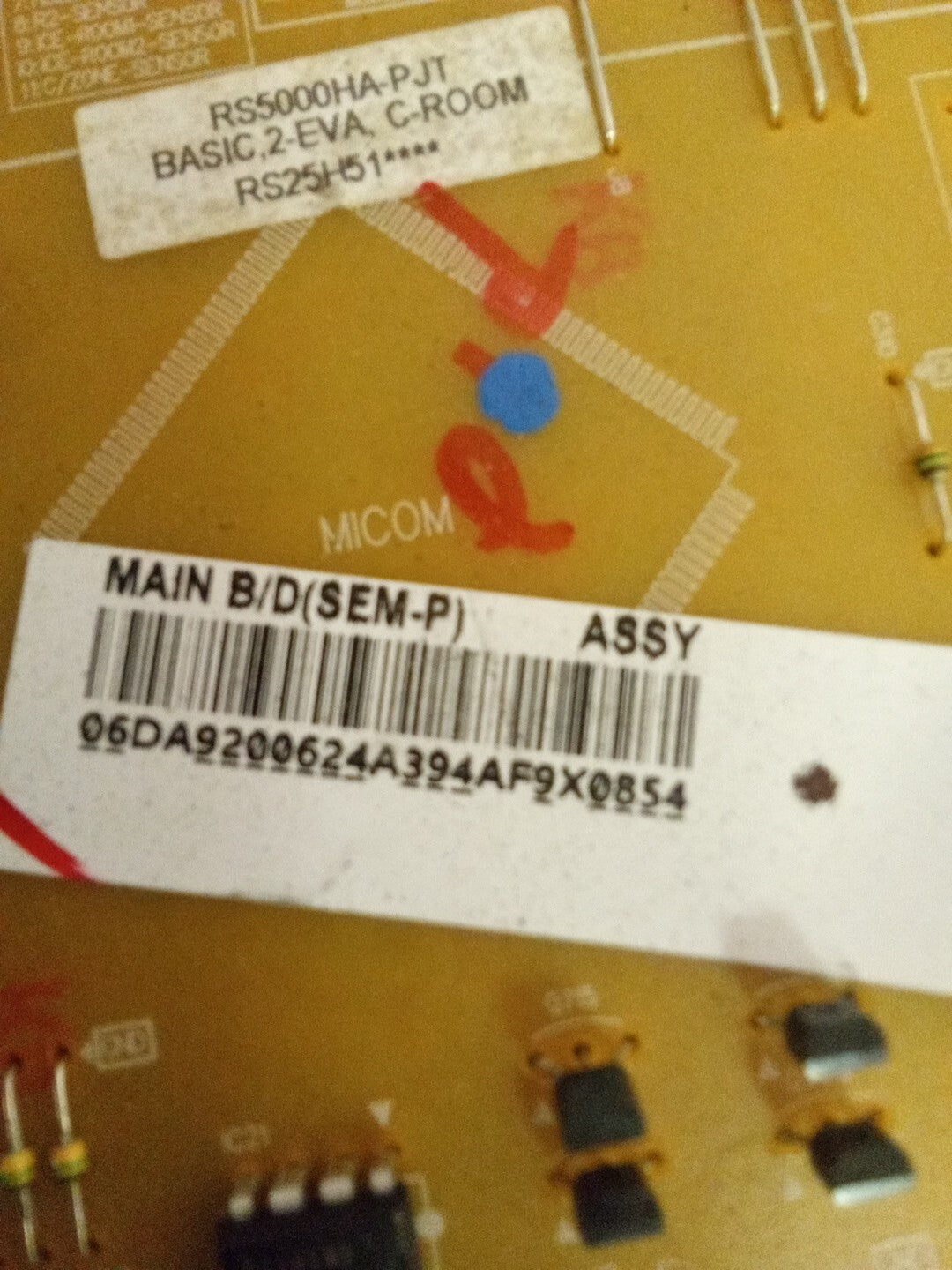 Samsung Fridge Control DA92-00624A AMK-58