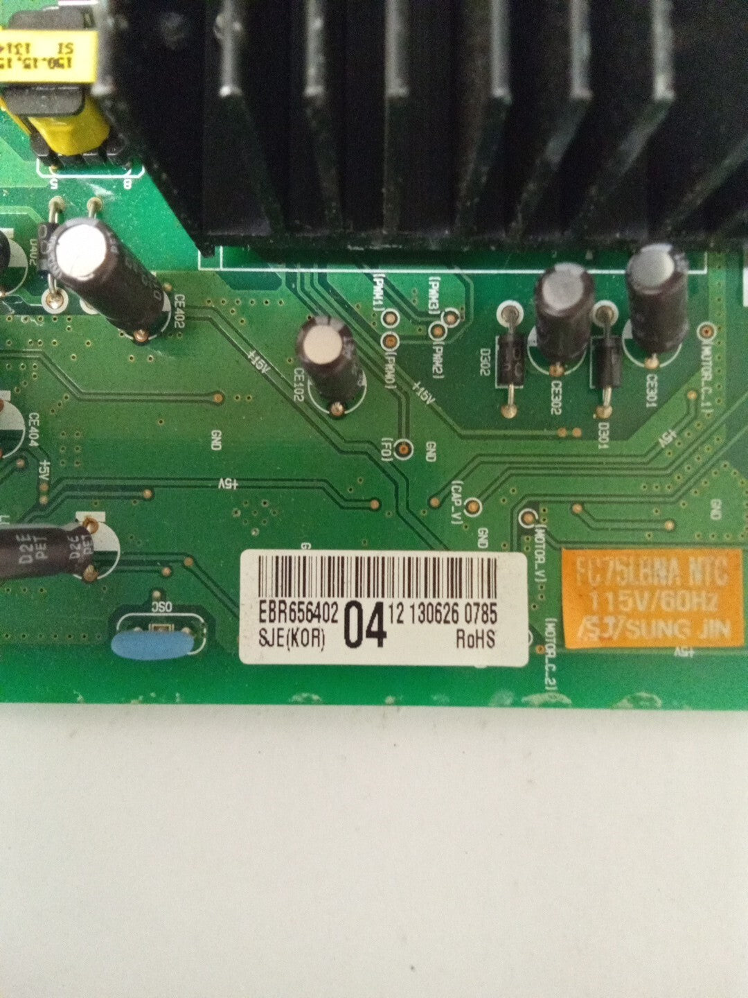 LG Fridge Control EBR65640204 AK-927
