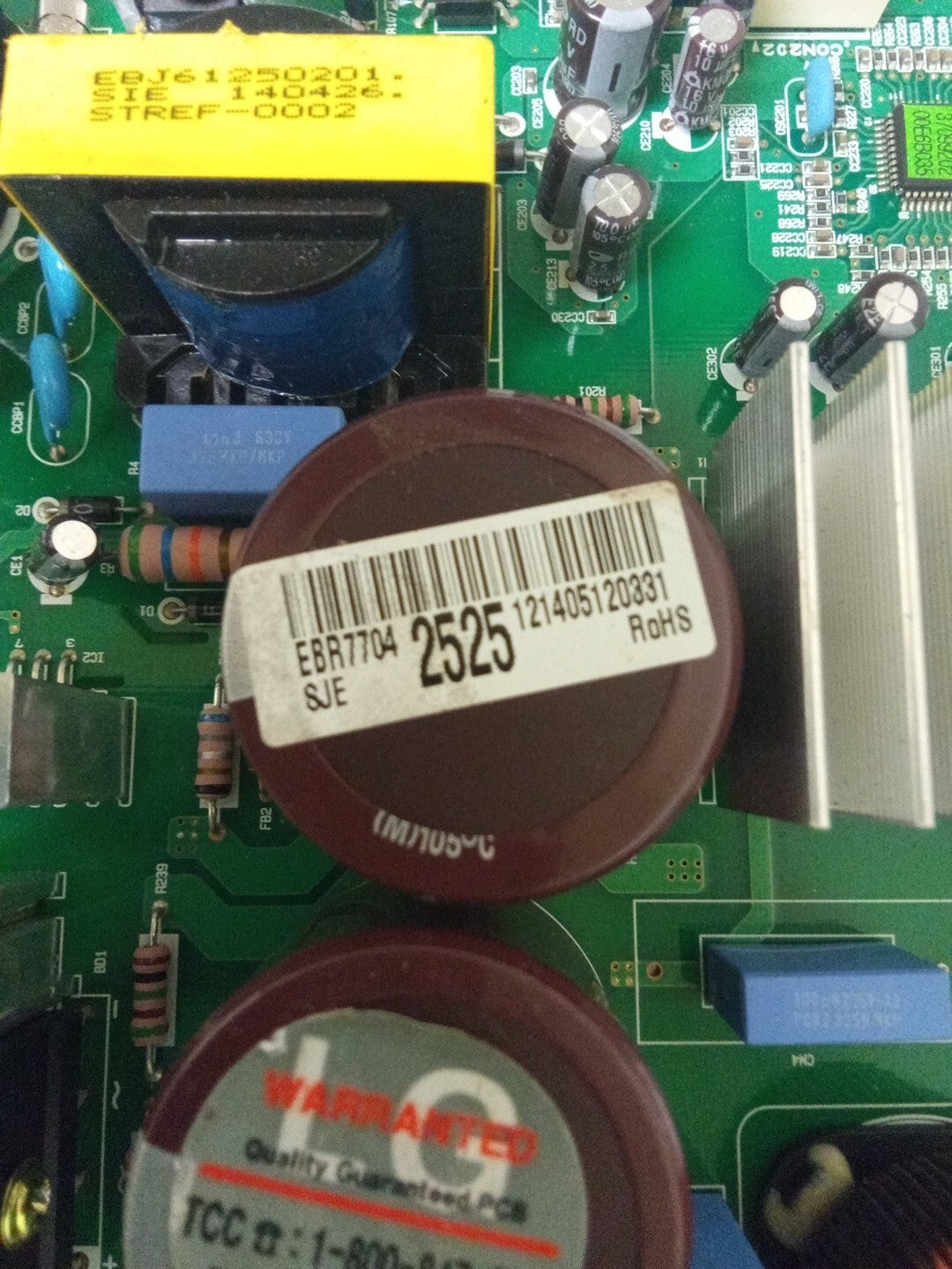 LG Fridge Control Board EBR77042525 AK-848