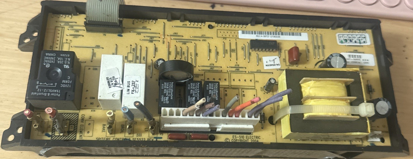 Used FRIGIDAIRE RANGE CONTROL BOARD 316418707 JB185