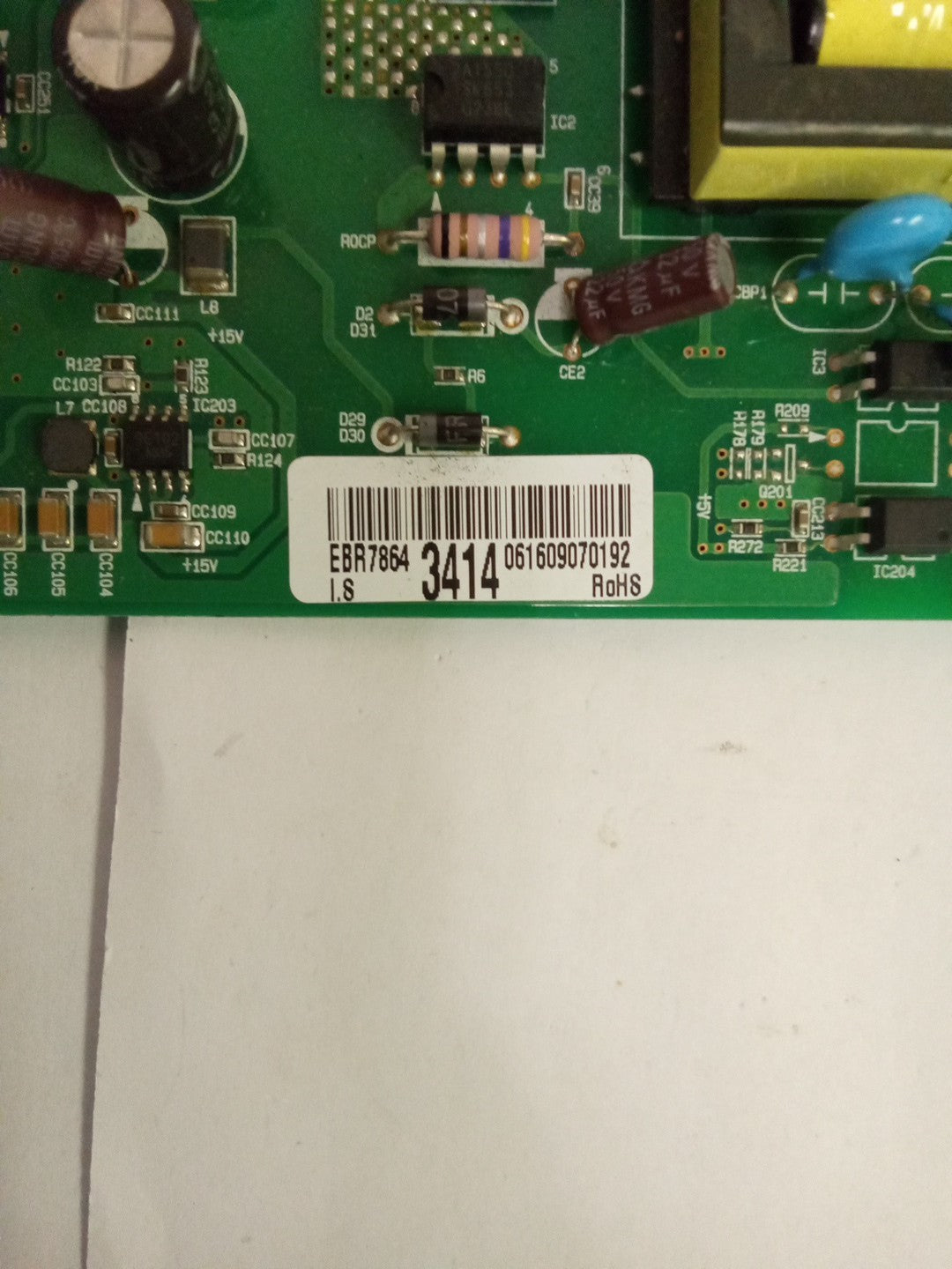 LG Refrigerator Control Board EBR78643414 AMK-767