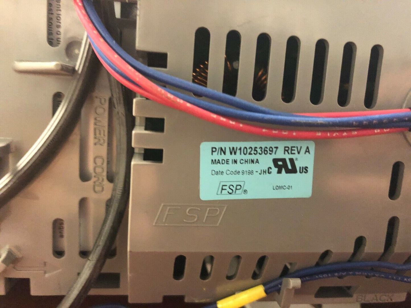 Whirlpool W10253697 Washer Electronic Control Board DC663
