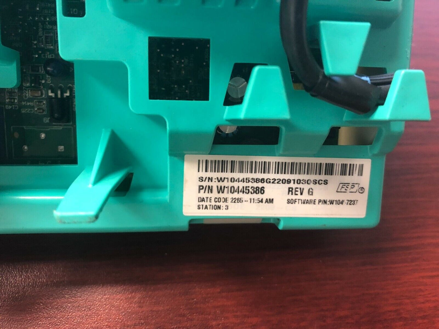 Whirlpool Washer Control Board PART # W10445386 DC701