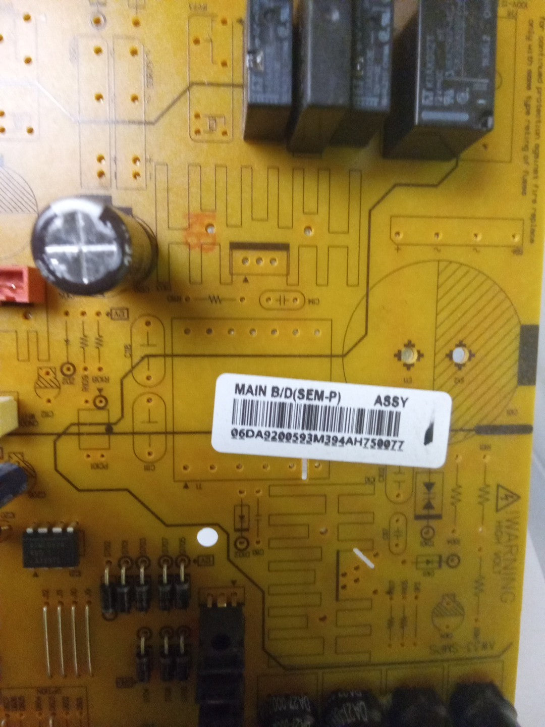 Samsung Refrigerator Control DA92-00593M AMK-442