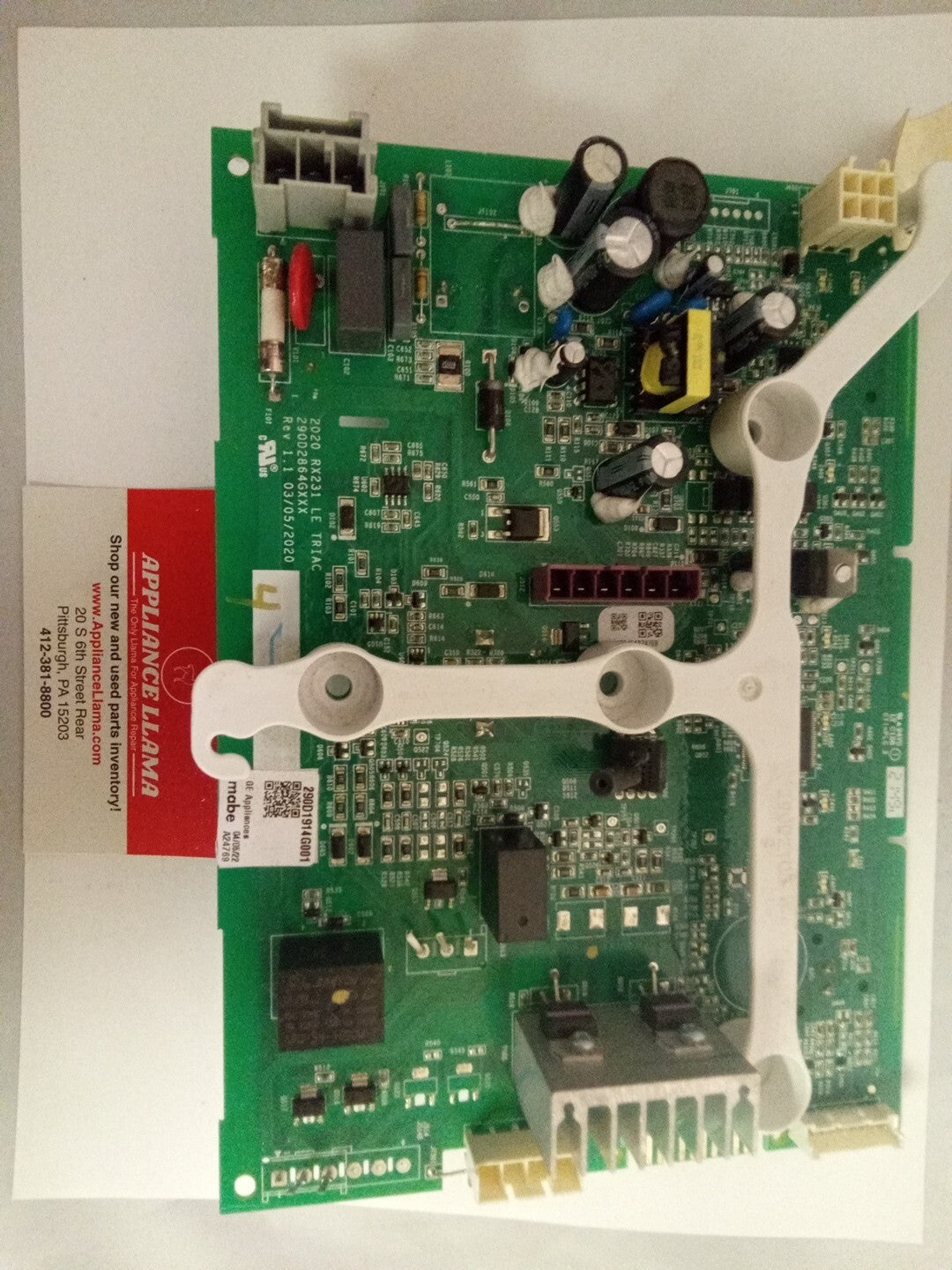 GE Washer Control Board 290D1914G001 AK-728