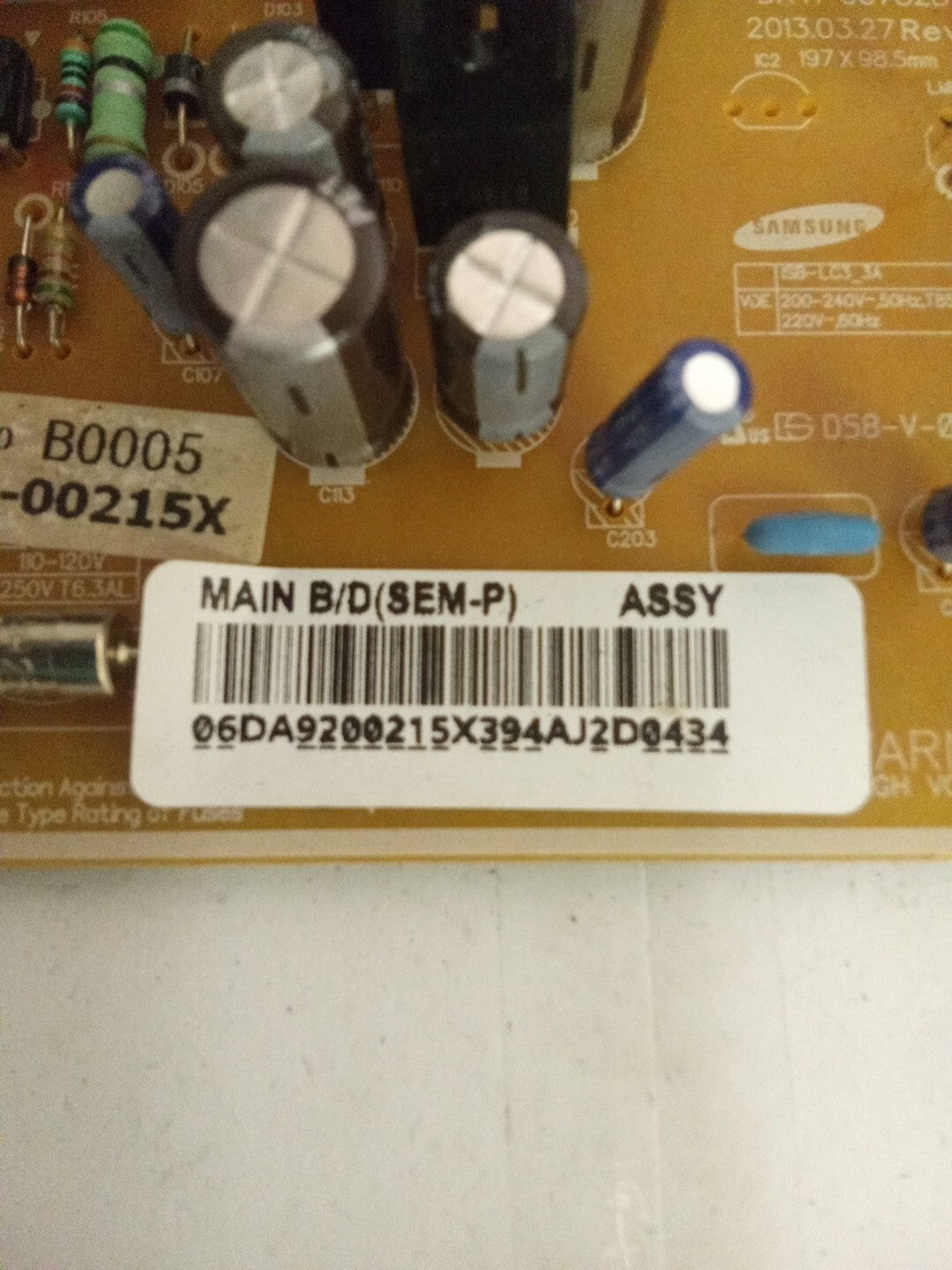 Samsung Fridge Control DA92-00215X AMK-137