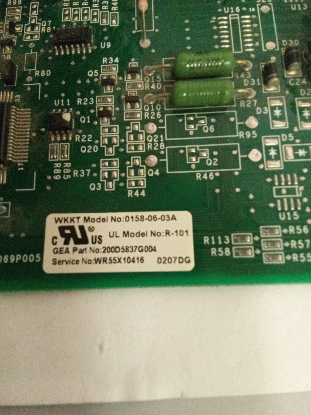 GE Refrigerator Control Board 200D4850G022 AMK-403