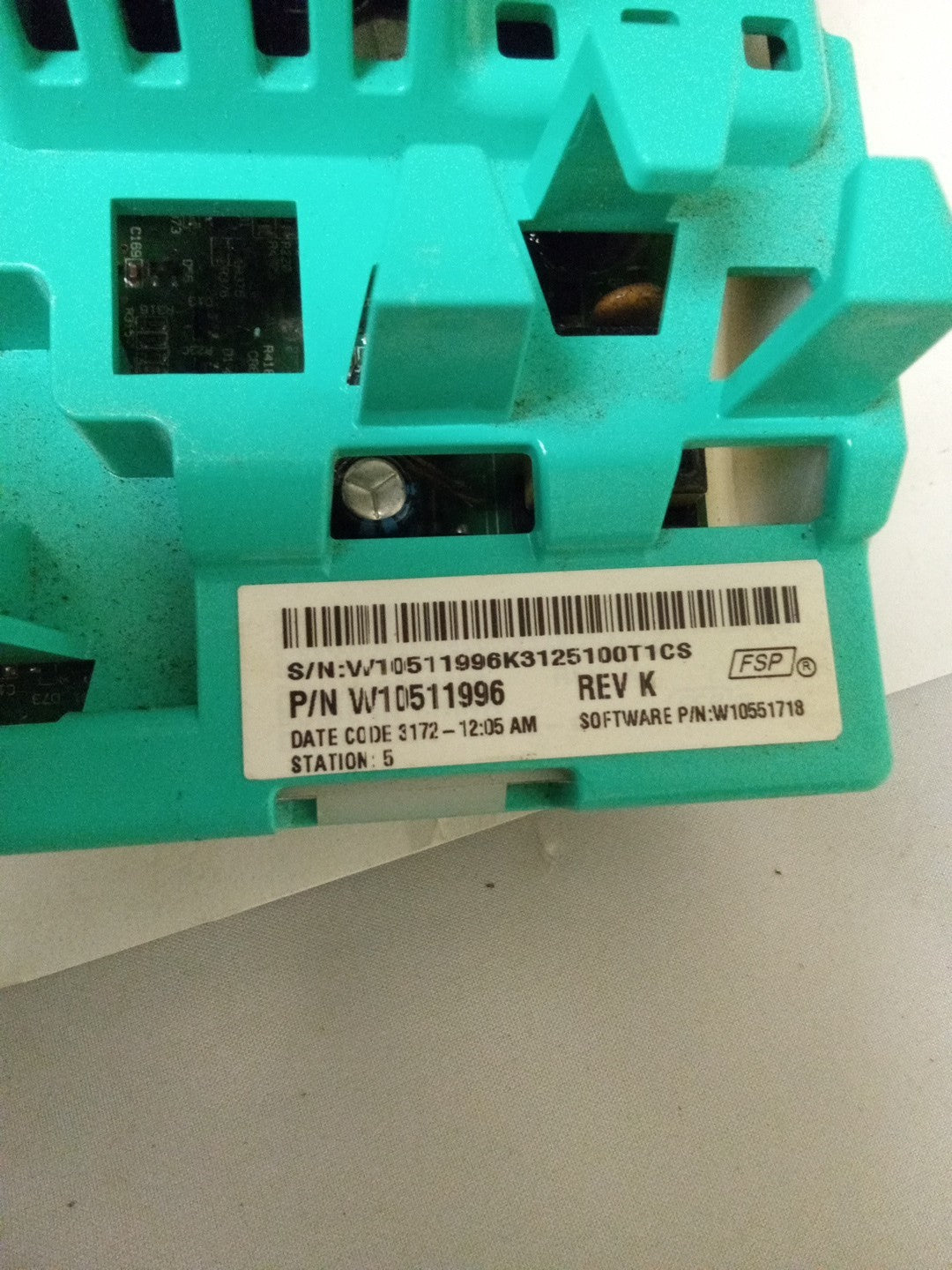 Maytag Washer Control Board W10511996 AMK-555