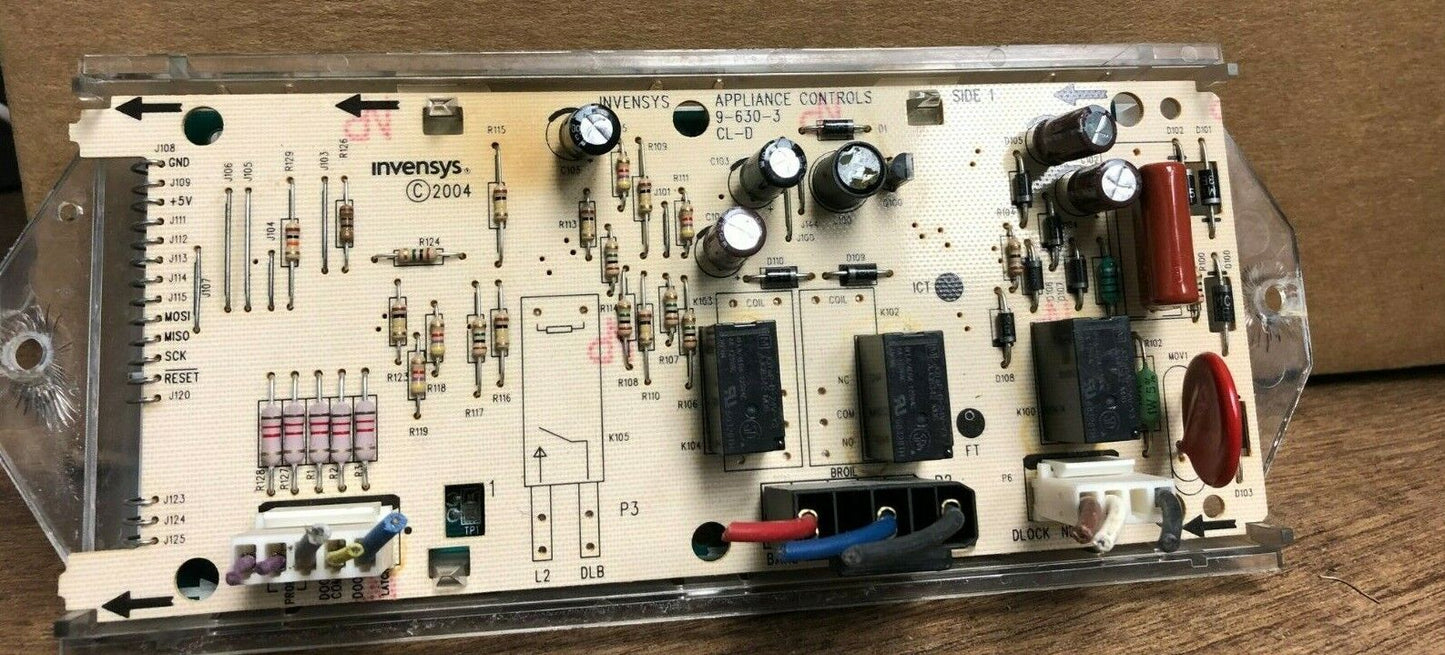 WHIRLPOOL 9761118 BLACK STOVE CONTROL DC129