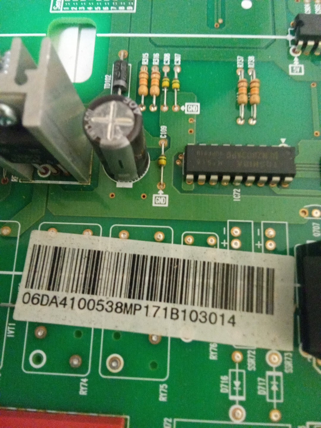 Samsung Fridge Control DA41-00538M Board AMK-169