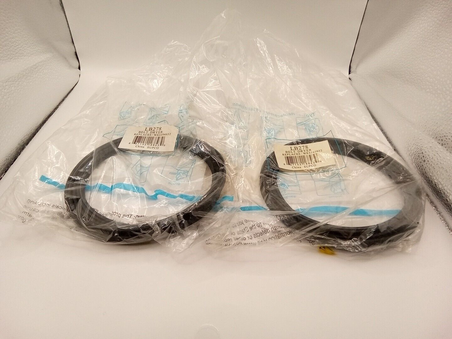 3394652 Dryer Drive Belt Compatible Replacement for Whirlpool GE SEA503 DR112