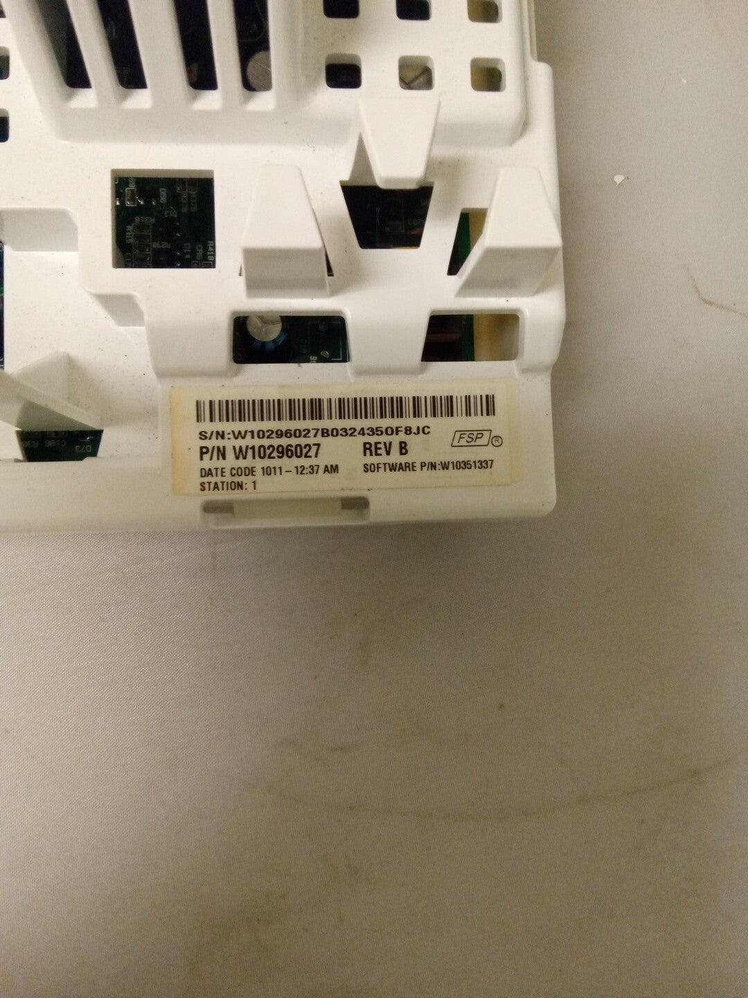 Whirlpool Washer Control Board W10296027 AK-488