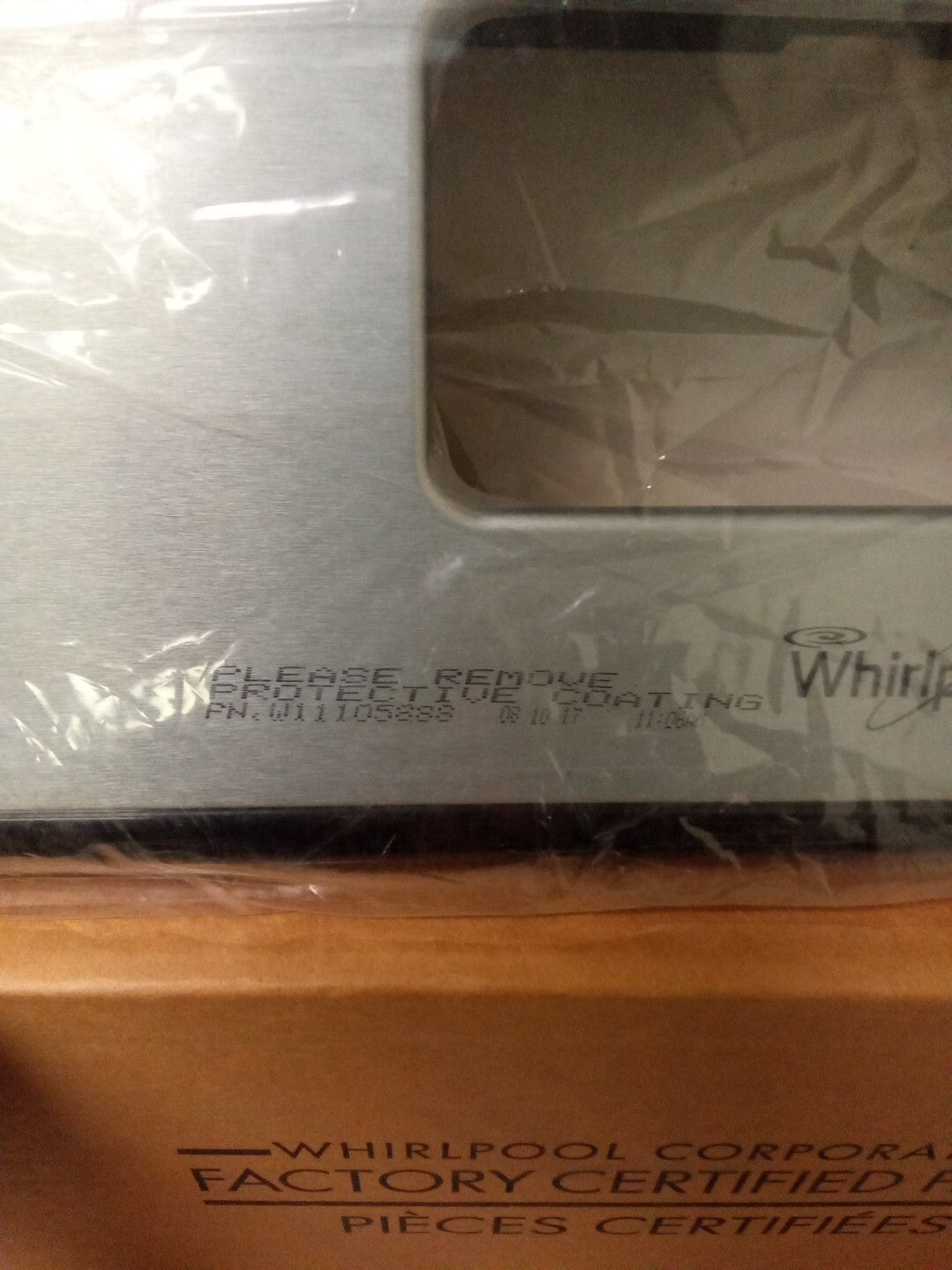 W10861503 (W11105888) Whirlpool Range Control Panel AK-77