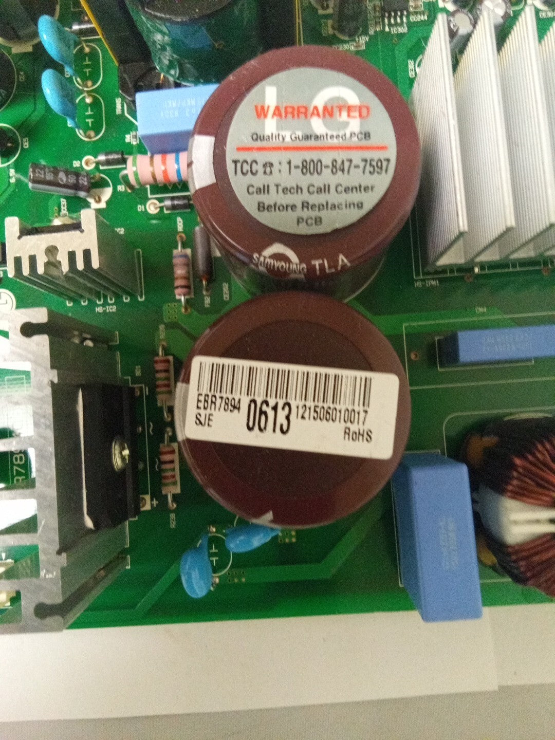 LG Fridge Control Board EBR78940613 AK-844
