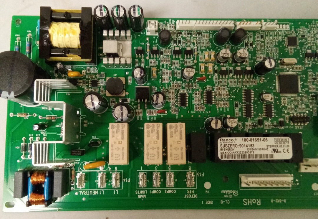 SUBZERO 9014153/100-01651-06 Refrigerator Control Board TLM-520a