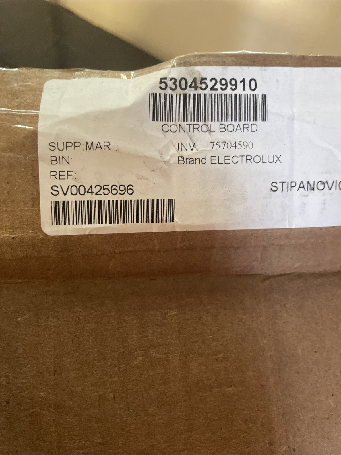 Electrolux Dryer Main Control Board 5304529910 BA5