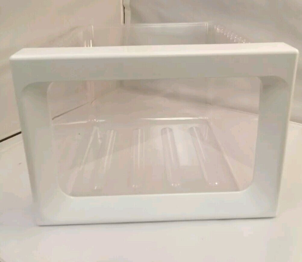 Samsung Fridge Crisper Drawer Case Basket White and Clear DA61-05767 TLM-499